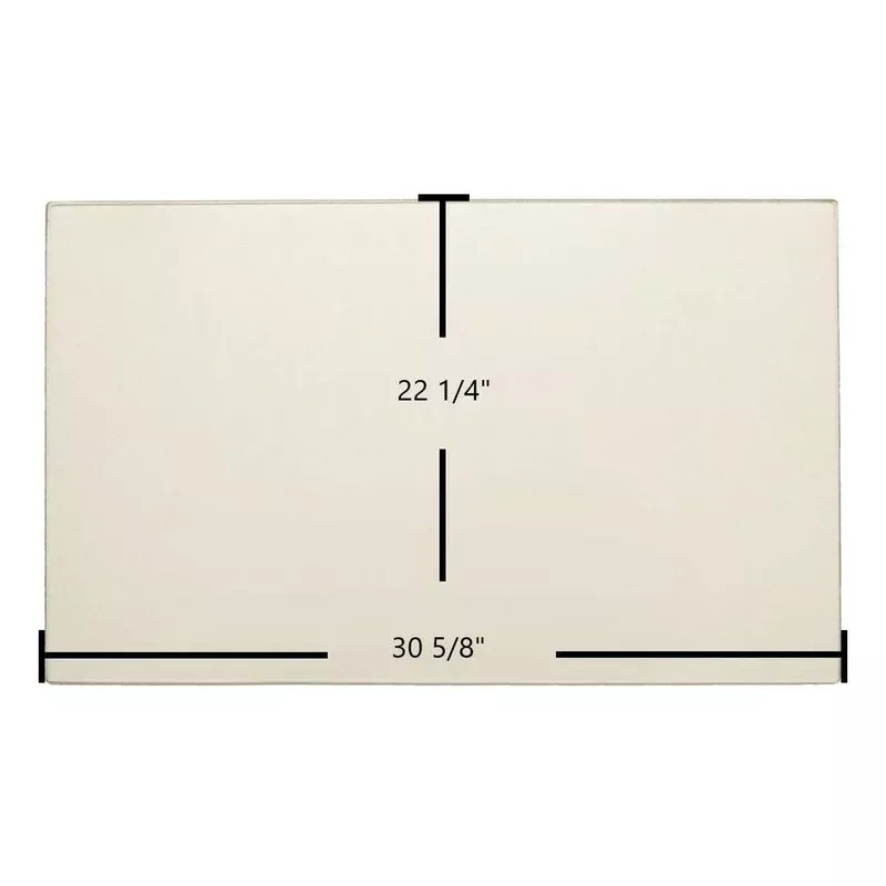 Enviro E44 Ceramic Glass Panel OEM Replacement (30 5/8″ x 22 1/4″) | Part #50-2686