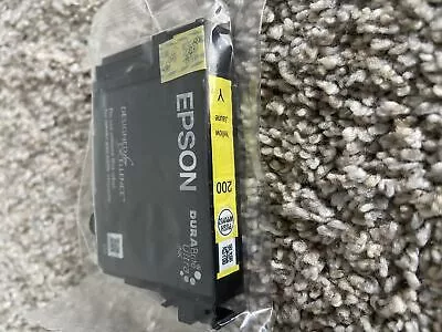 Epson 200 yellow ink cartridge C13T200420 genuine oem opened