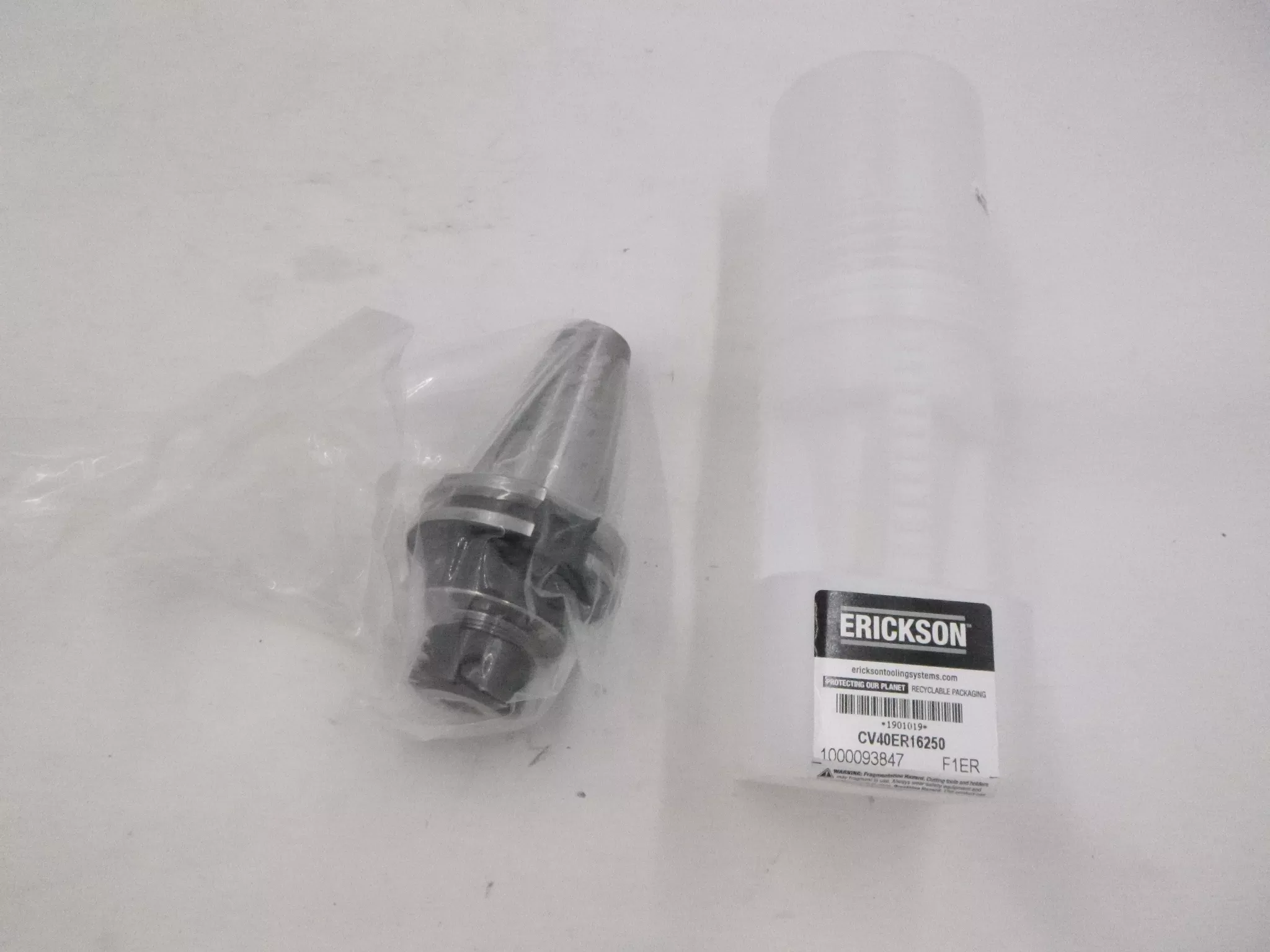 Erickson Straight Shank ER Collet Chuck 16″ x 2.5″