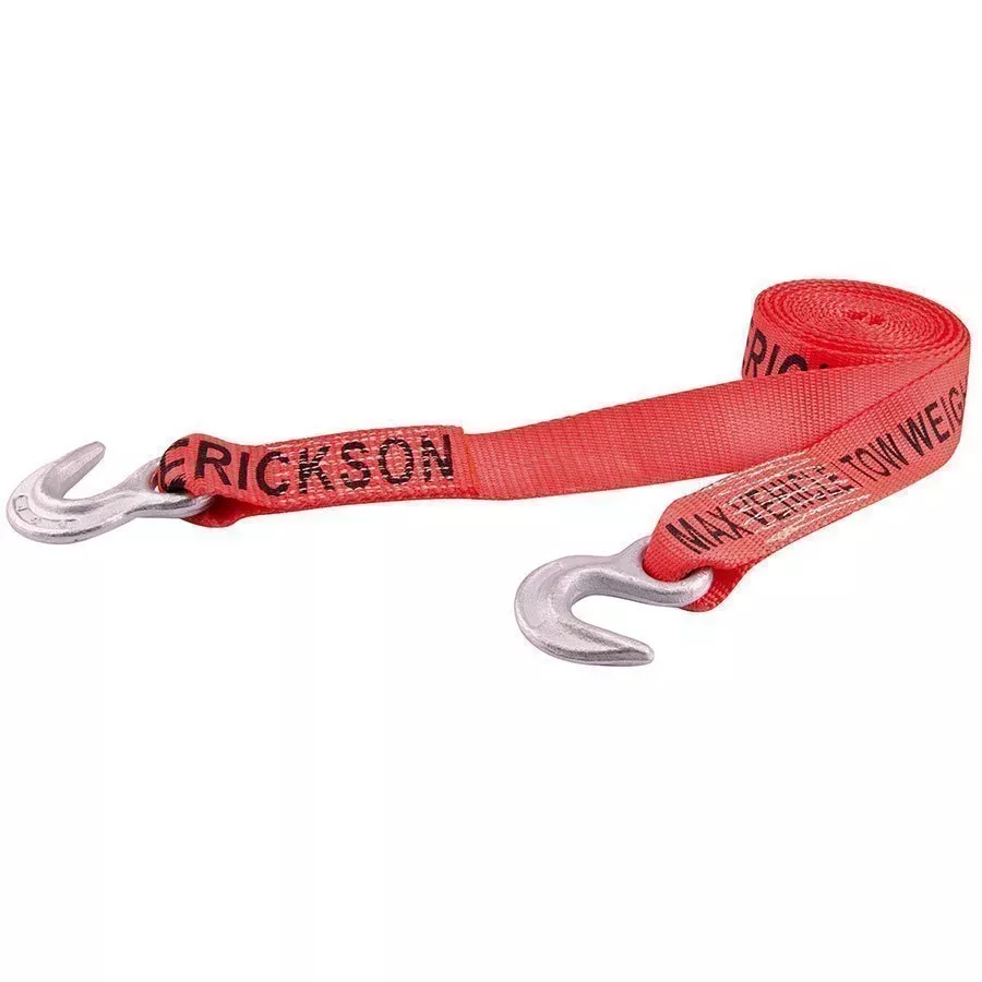 Erickson Tow Strap 2" X 15' W/Hook 8500 lb