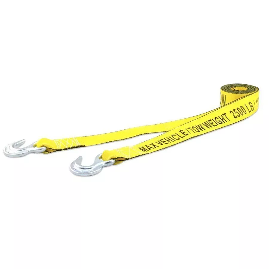 Erickson Tow Strap W/Hooks 2" X 15' 5000 lb