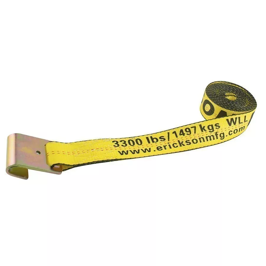 Erickson Winch Strap 2" X 30' 10000 lb Flat Hook