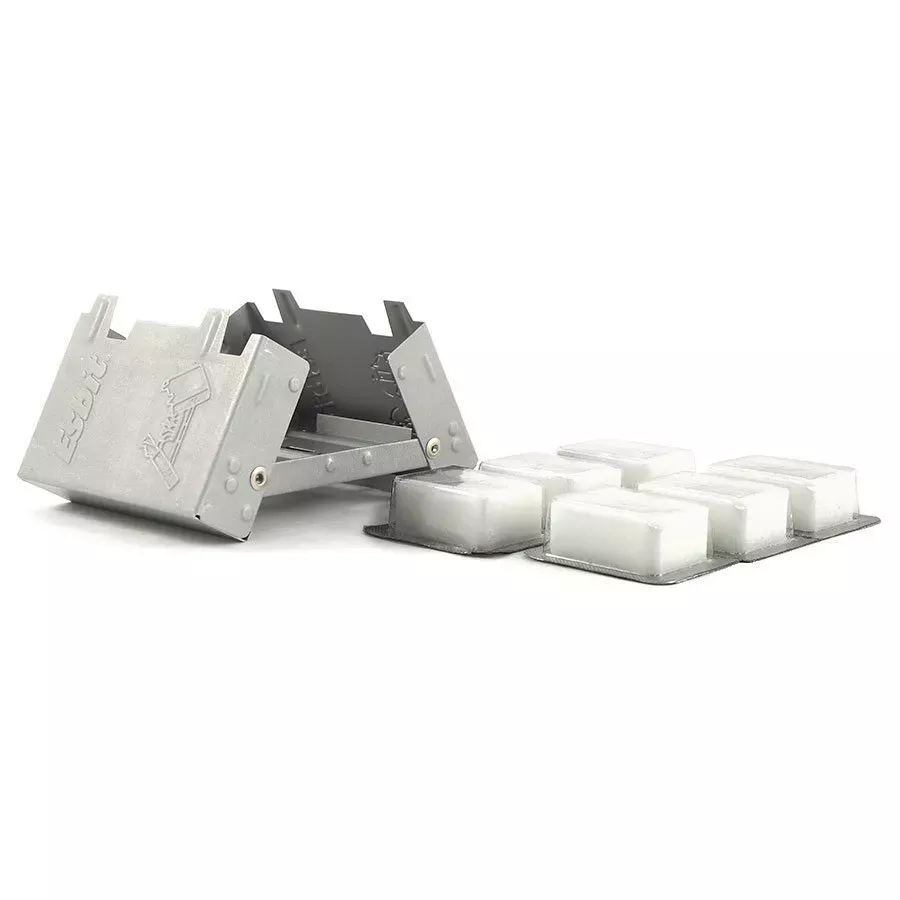 Esbit Small Pocket Stove with 6x14 g Solid Fuel Tablets