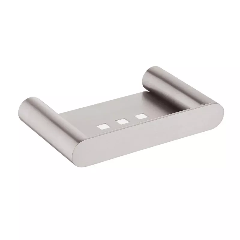 Esperia Brushed Nickel Soap Dish Holder