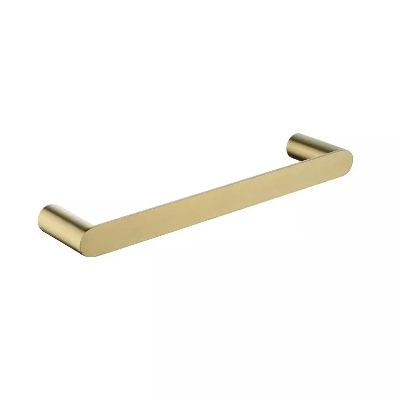 Esperia Brushed Yellow Gold Towel Ring 300mm