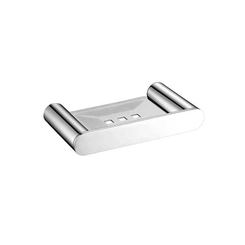 Esperia Solid Brass Chrome Soap Dish