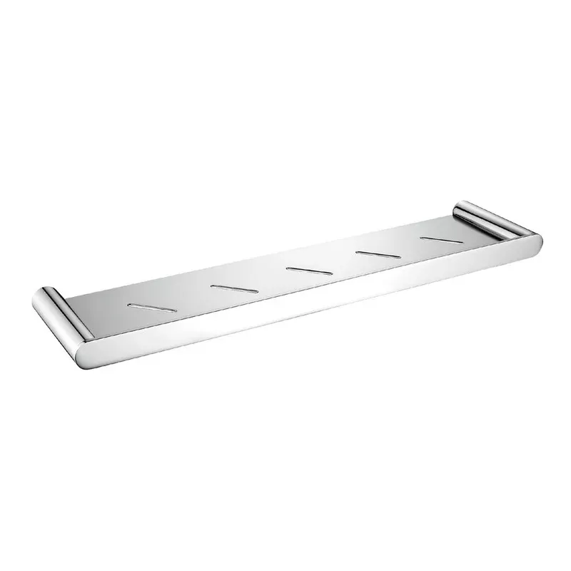 Esperia Solid Brass Chrome Towel Shelf
