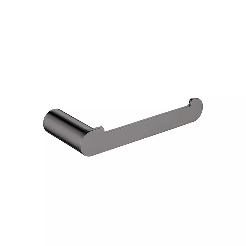 Esperia Solid Brass Gun Metal Grey Toilet Roll Holder