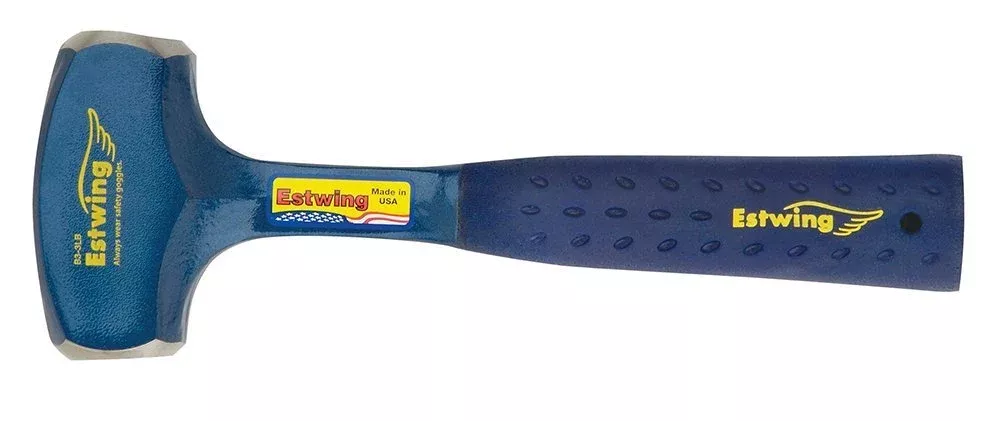 Estwing B3-3LB Hand Drill Hammer With Nylon-Vinyl Grip, 3 lbs