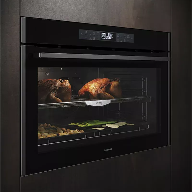 Euromaid 90cm 16F Oven Touch Air Fry Dark SS