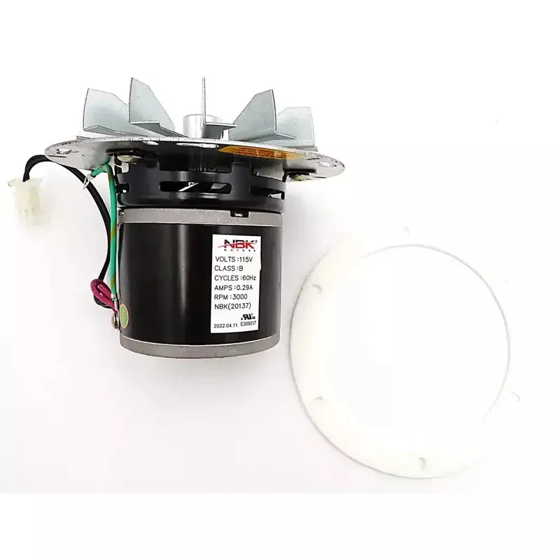 Exhaust Blower Motor 115V 3000 RPM Whitfield 12056010 NBK-20137