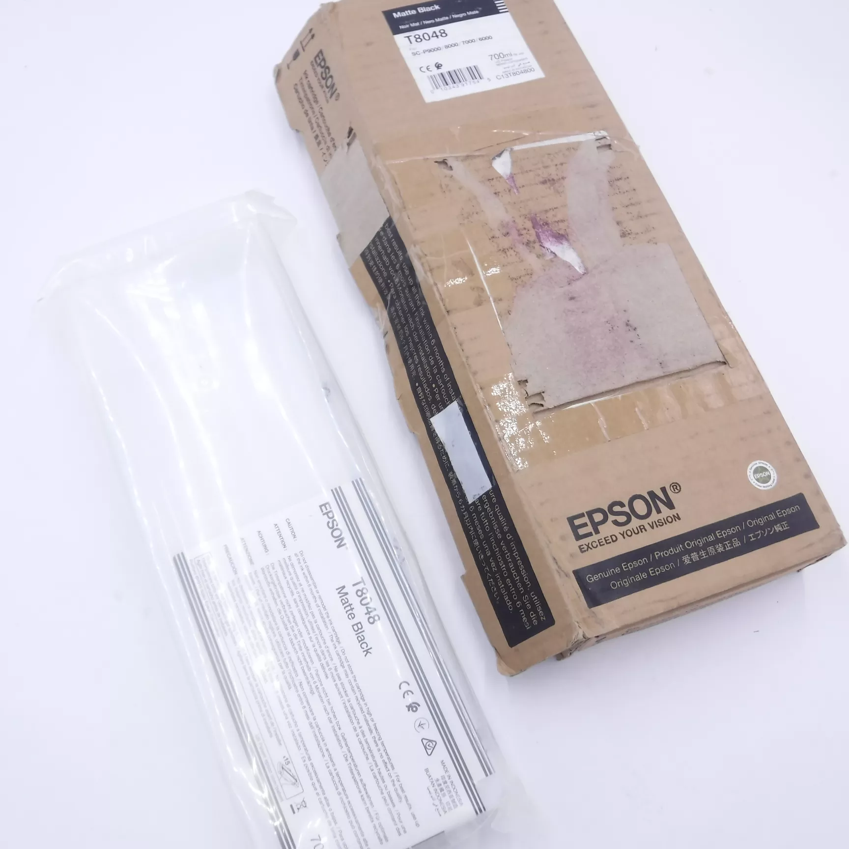Exp 2022 OEM Epson T8048 Matte Black Ink Cartridge for SC-P9000/8000