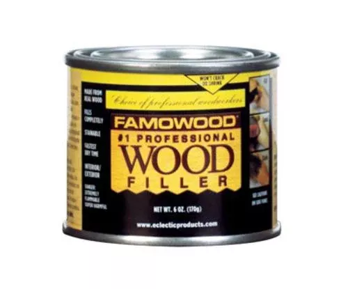 Famowood 36041110 Solvent Based Wood Filler, 6 Oz, Cherry