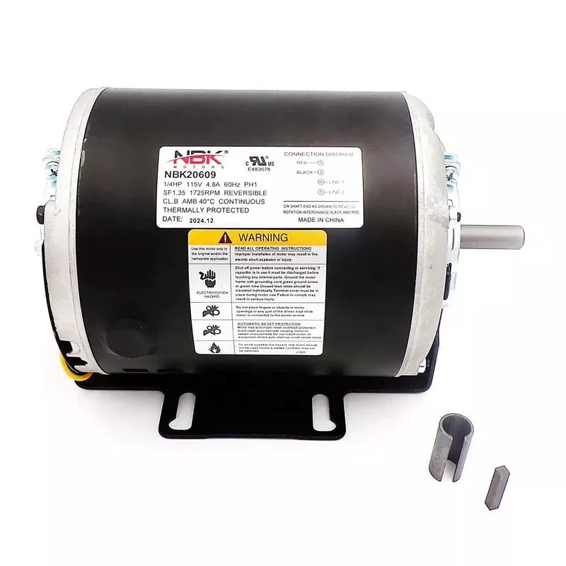 Fan Motor (Self Cooled) 115V 1/4Hp 1725 Rpm | NBK-20609