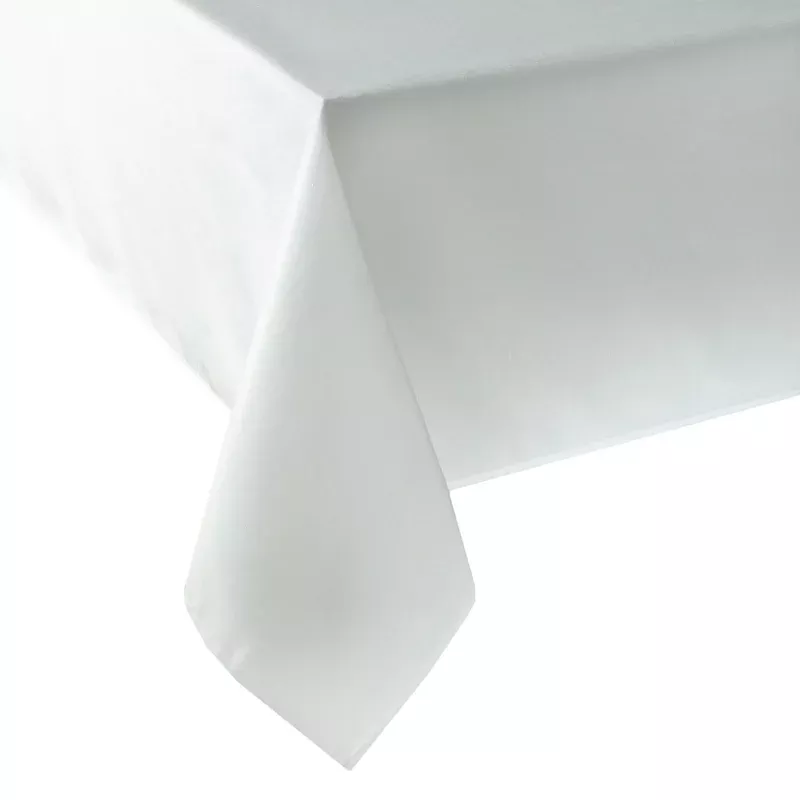 Faro White Tablecloth, 60x120