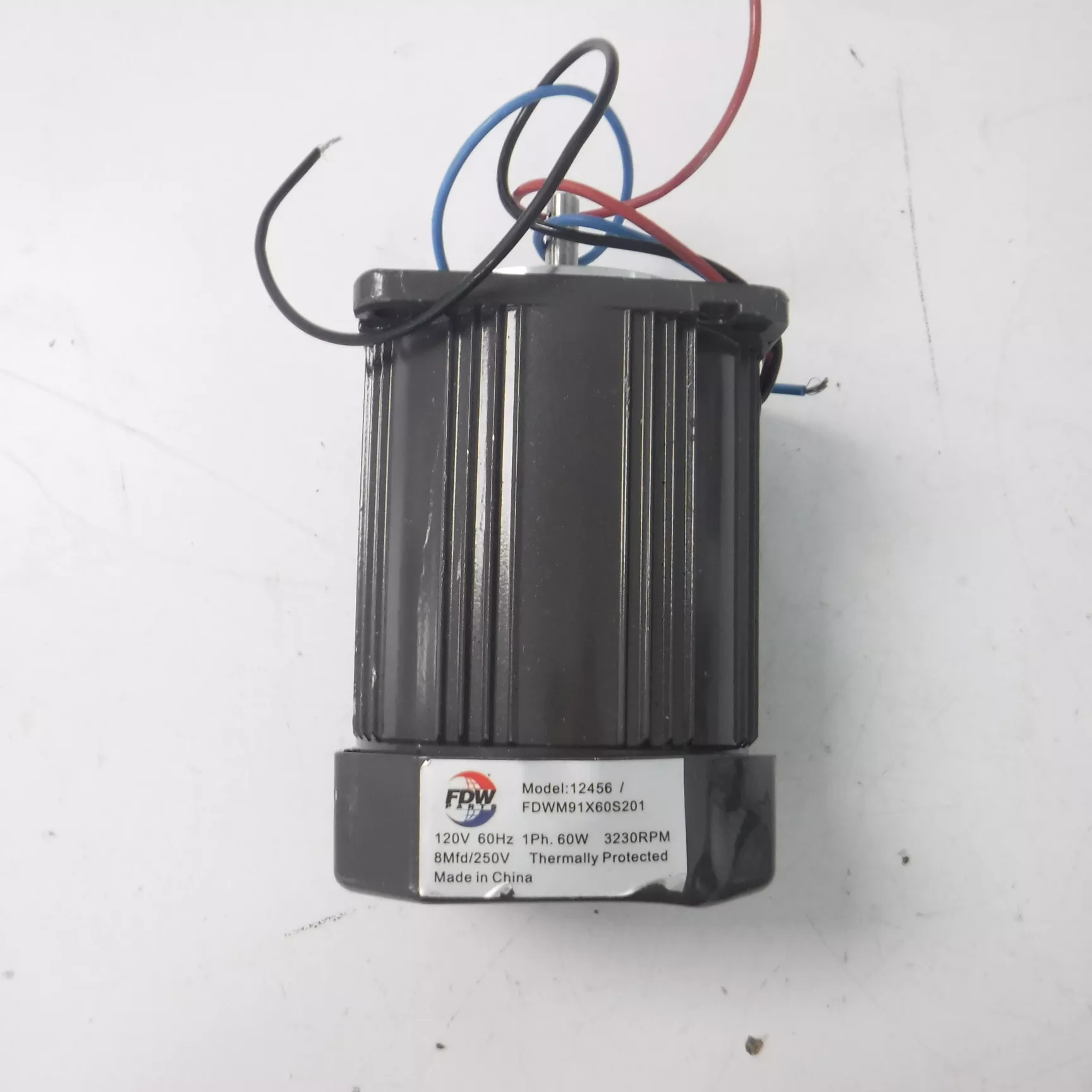 FDW Ice Maker Water Pump Motor M91X60S201 120V 3230RPM 1PH 60W