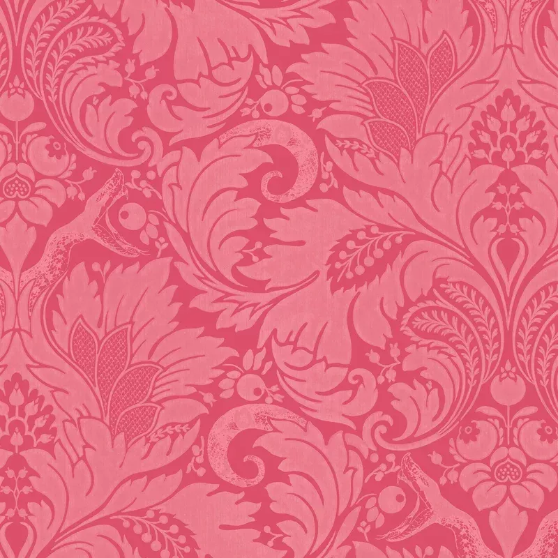 Fearless Cheeky Pink Wallpaper