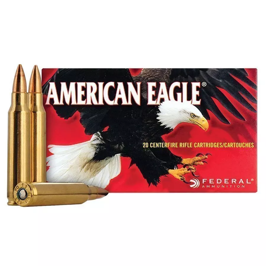 Federal American Eagle FMJ Rifle Ammunition - 7.62x39mm Soviet