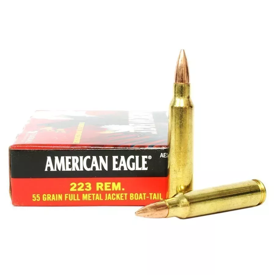 Federal American Eagle FMJBT Rifle Ammunition - .223 Remington