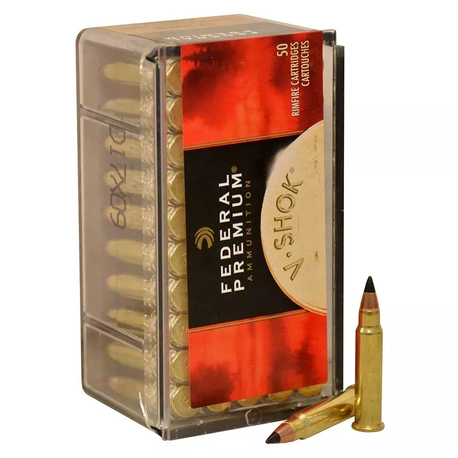 Federal Premium V•Shok 17 HMR V-Max Ammunition