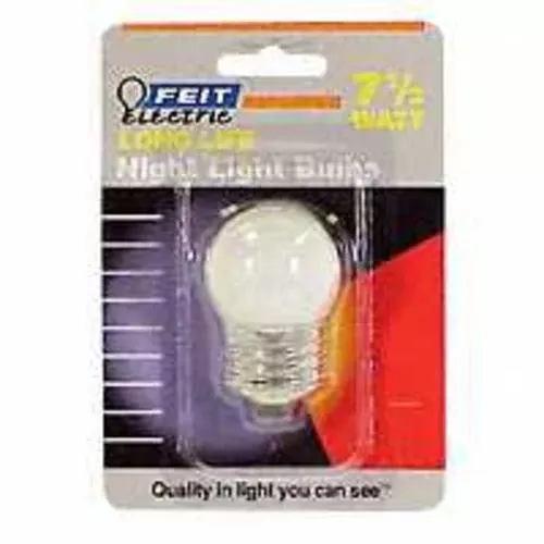 Feit Electric BP71/2S/CW Dimmable Incandescent Lamp, 7.5 W, 120 V
