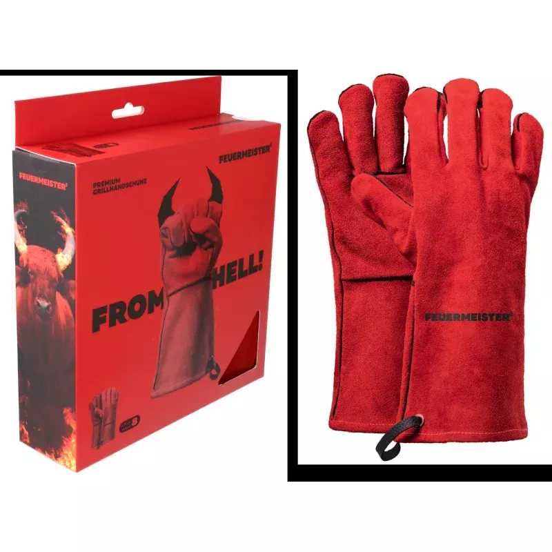 FEUERMEISTER – Premium BBQ splitleren grill handschoenen