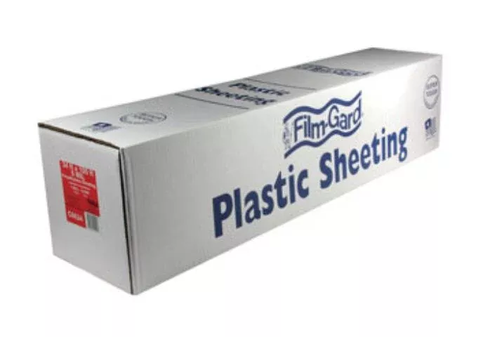 Film-Gard C0624 Polyethylene Sheeting, 24' x 100', Clear
