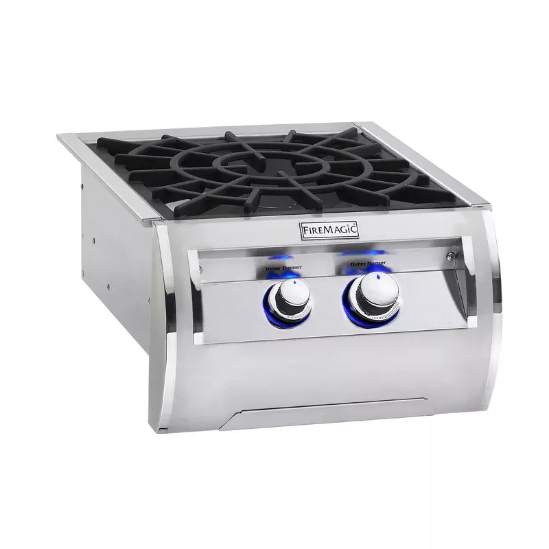 Fire Magic Echelon Power Burner With Porcelain Grates