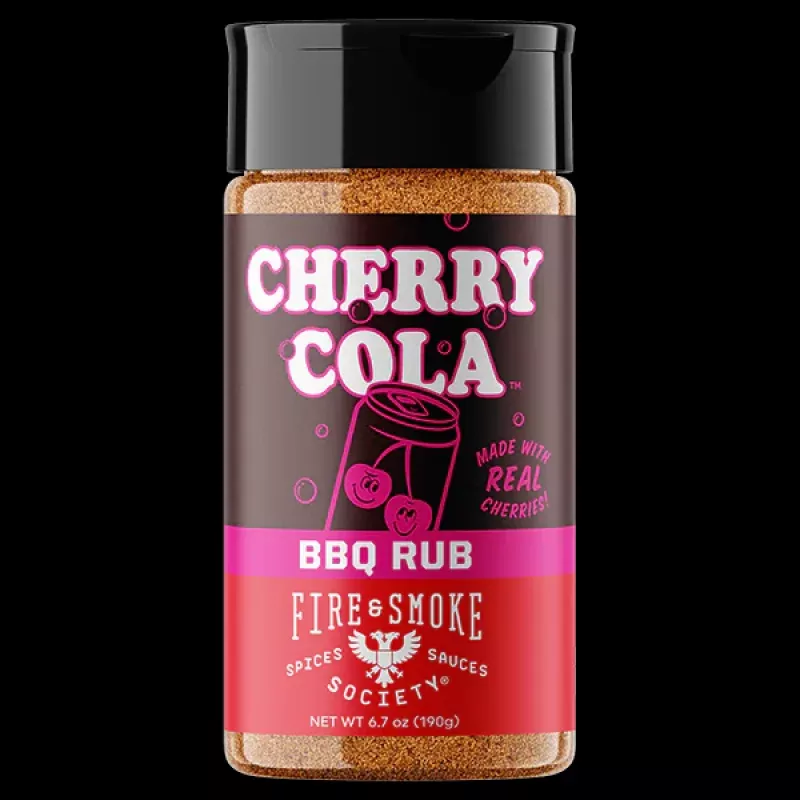 Fire & Smoke Society Cherry Cola Bbq Rub 6.7oz