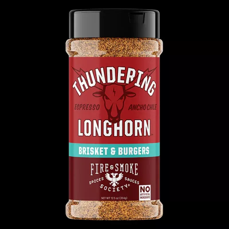 Fire & Smoke Society Thundering Longhorn Beef Rub 12.5oz
