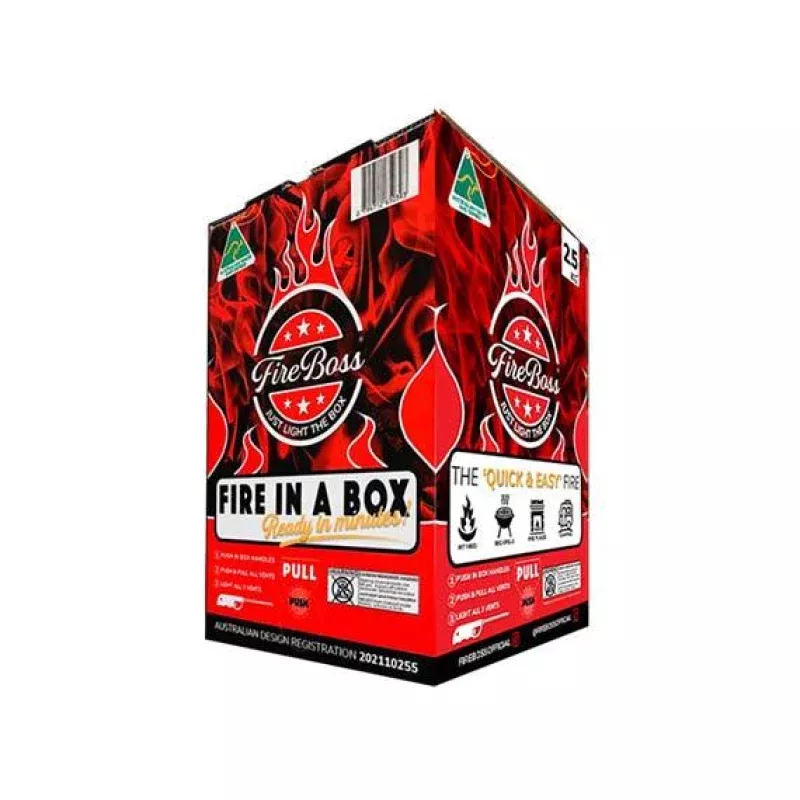 Fireboss Coals BBQ Box