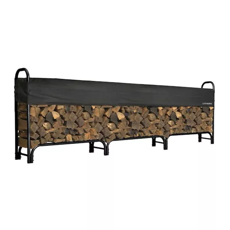 Firewood Rack 3.6m with Cover