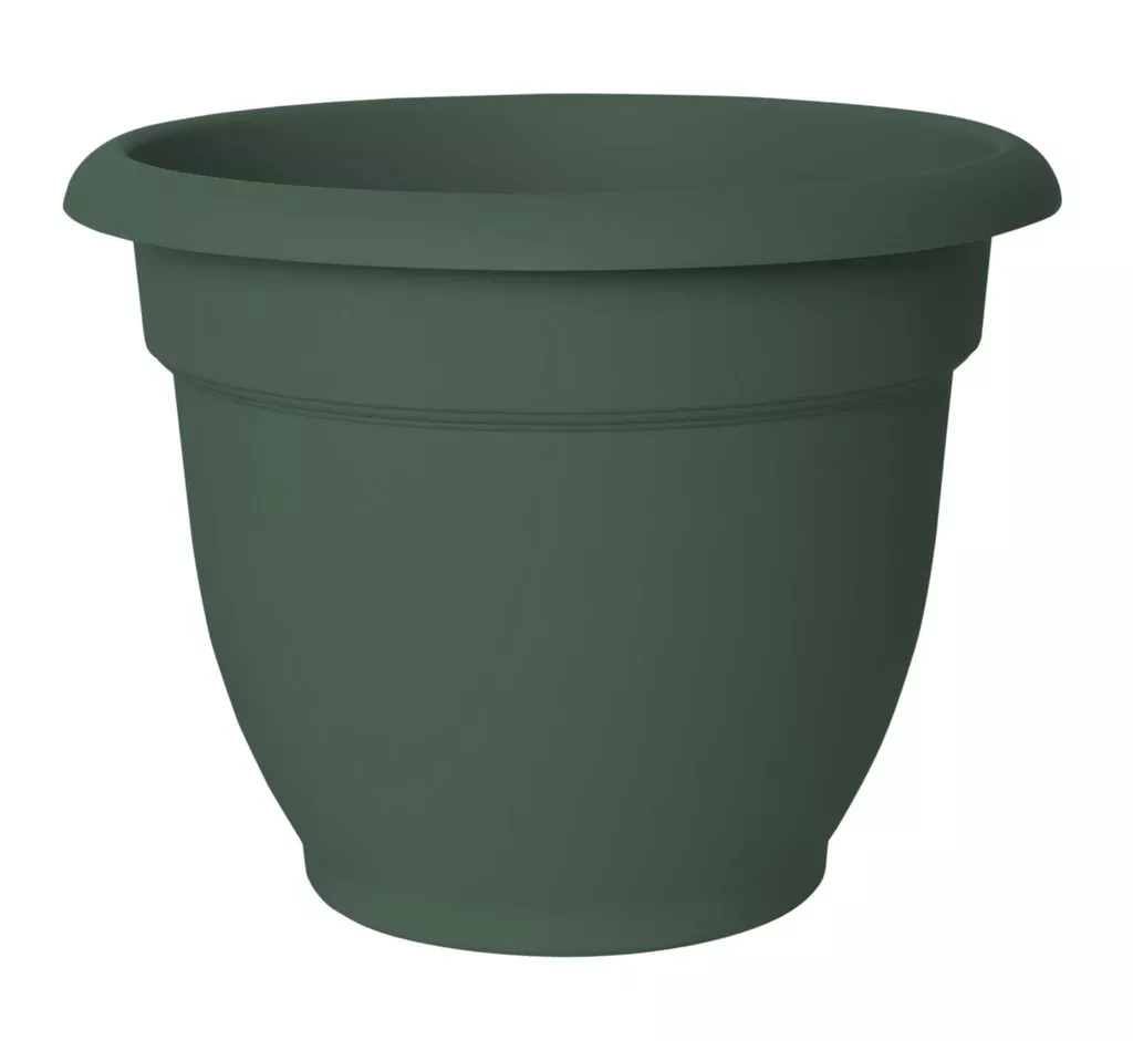 Fiskars 20-56406 Ariana Planter, 6", Thyme Green
