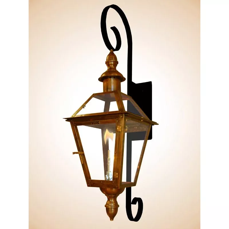 Flambeaux Bourbon St Chartres Scroll Wall Mount Lamp