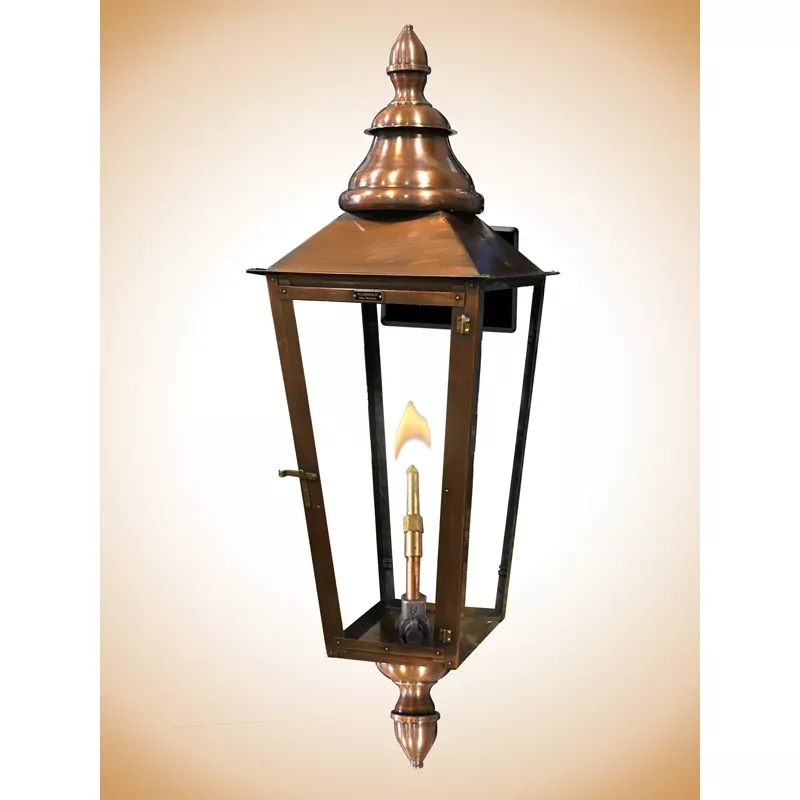 Flambeaux Grenada With Double Finials Wall Mount Lamp
