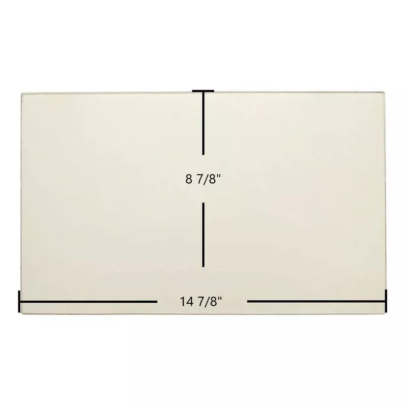 Flame Energy TD 1.1 Ceramic Door Glass OEM Replacement (14 7/8″ x 8 7/8″) | Part #SE54582-01