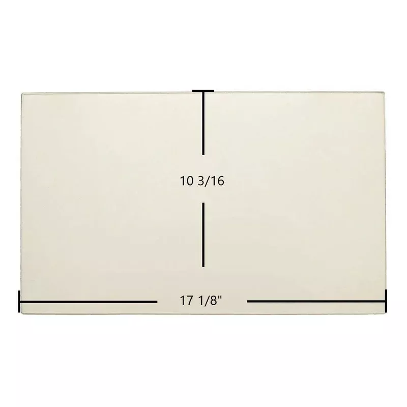 Flame Energy XTD 1.9 / XLT-I / XVR-I Ceramic Door Glass OEM Replacement (17 1/8″ x 10 3/16″) | Part #SE55103-01