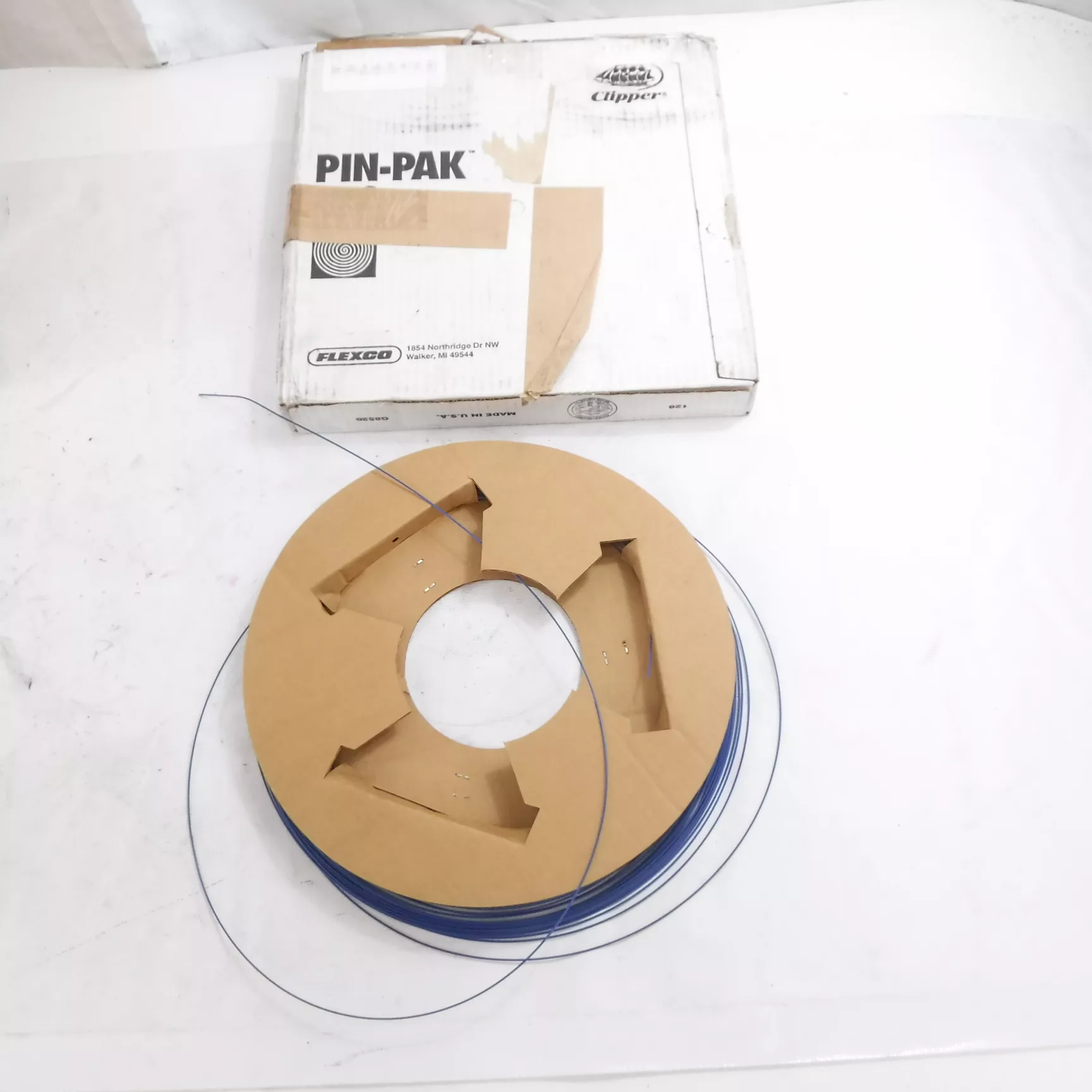 Flexco 100’x .065″DIA Pin-Pak Nylosteel Clipper Wire Hook Hinge Pin NY065-C
