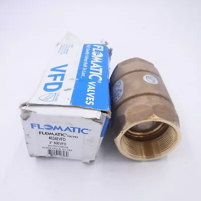 Flomatic 2″ FNPT Variable Flow Rate Bronze Check Valve, 4034EVFD, 80EVFD