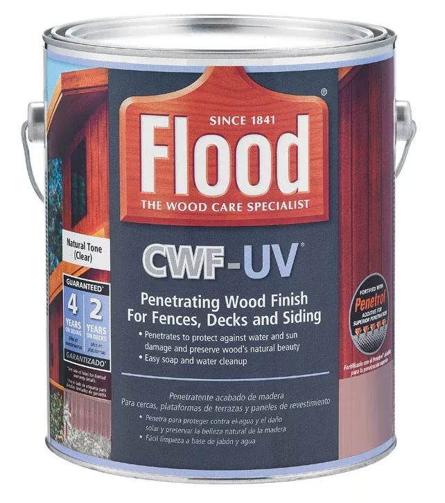 Flood FLD542-01 CWF-UV Clear Wood Finish, 1 Gallon