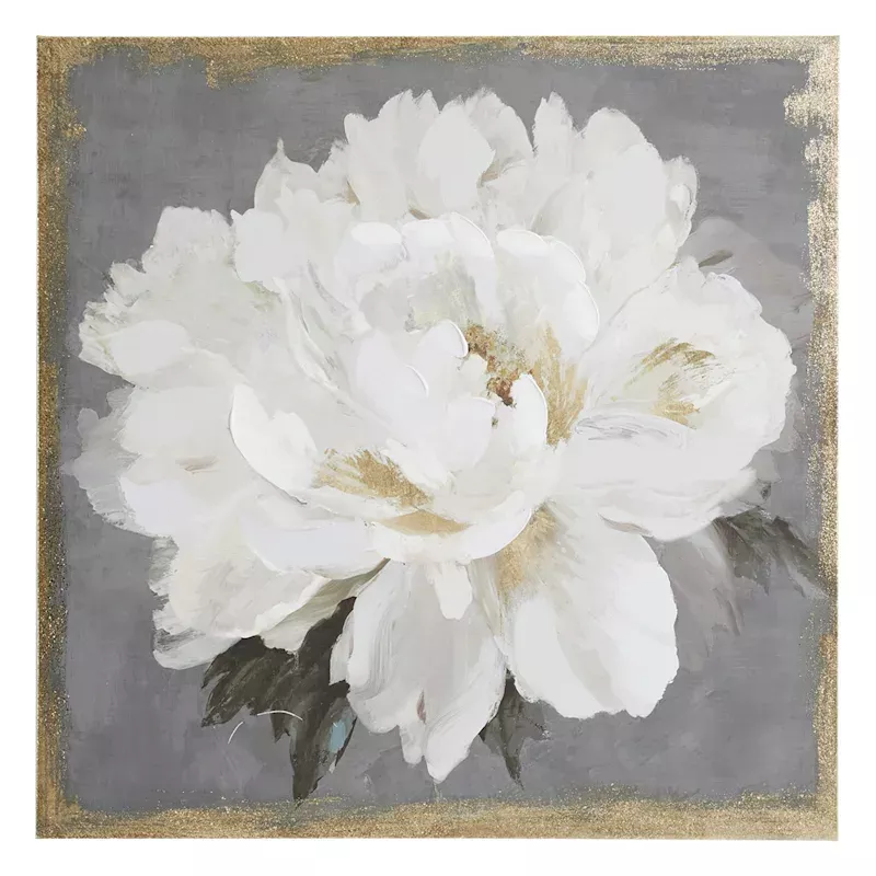 Floral Canvas Wall Art, 30"