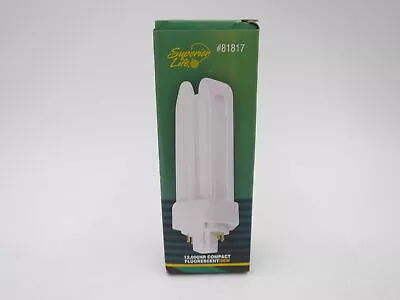 Florescent PLT26/E/SP30K 26W CFL Plug-In 4-Pin Light Bulb 3000K Color 12K HRS