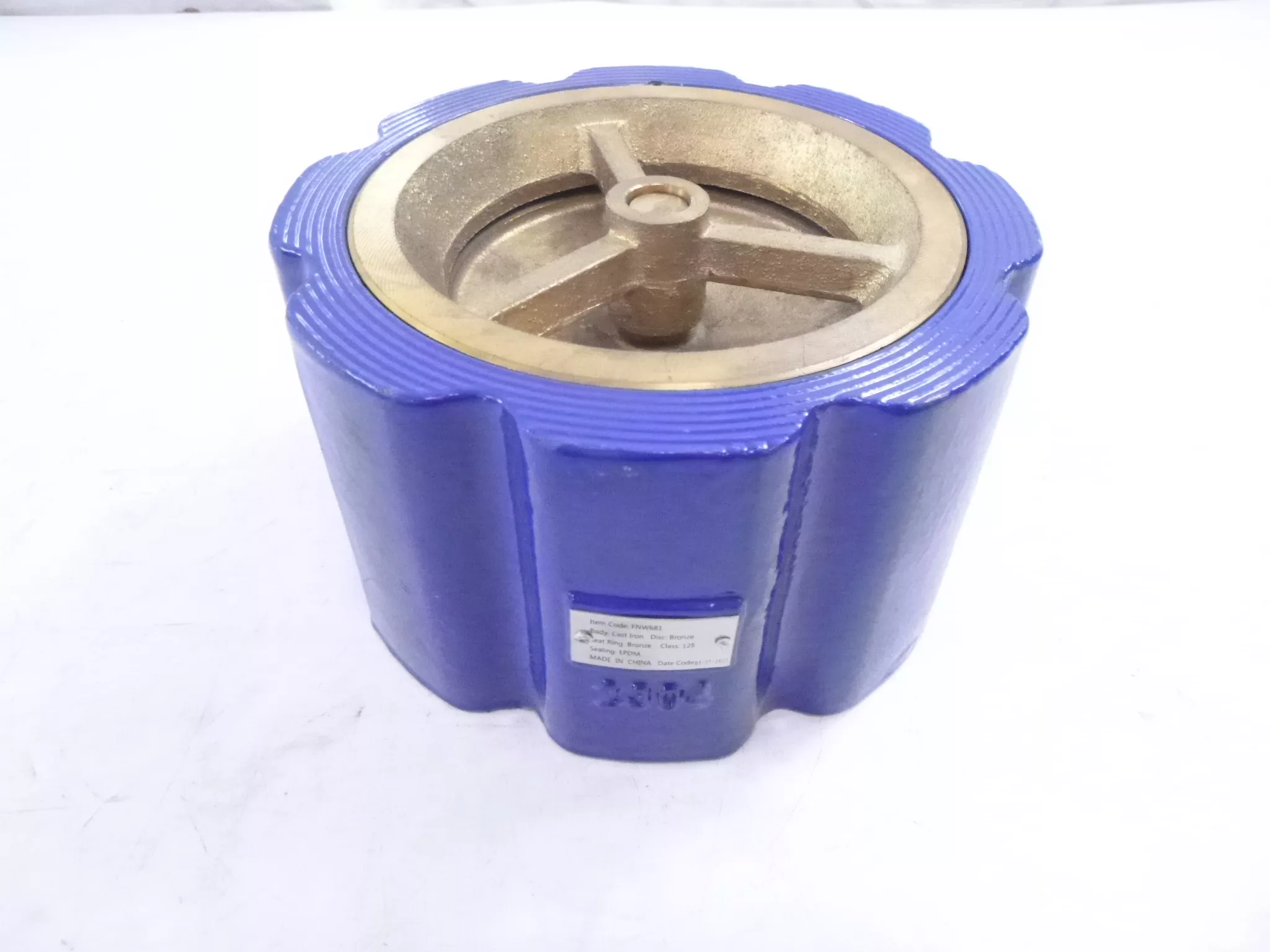 FNW FNW681 Silent Check Valve 5″ Wafer Style Cast Iron