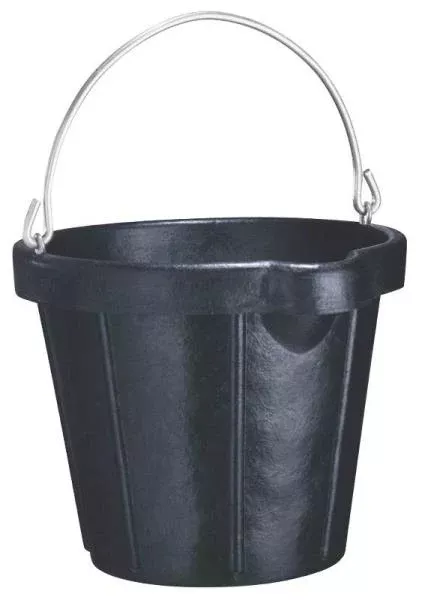 Fortex/Fortiflex N105-12 Molded Rubber Pail, 12 Qt