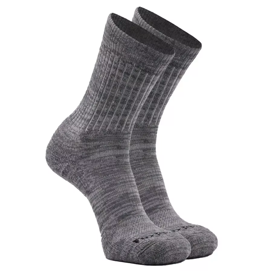 Fox River Women's Hiker Hematite Lightweight Crew Socks - Iron