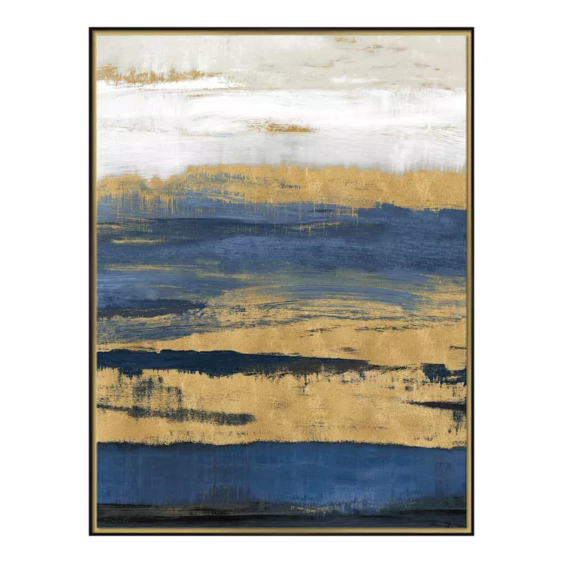 Framed At Dusk Embellished Canvas Wall Art, 31x41
