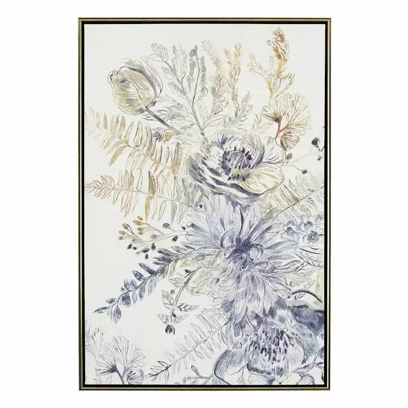 Framed Floral Canvas Wall Art, 25x37