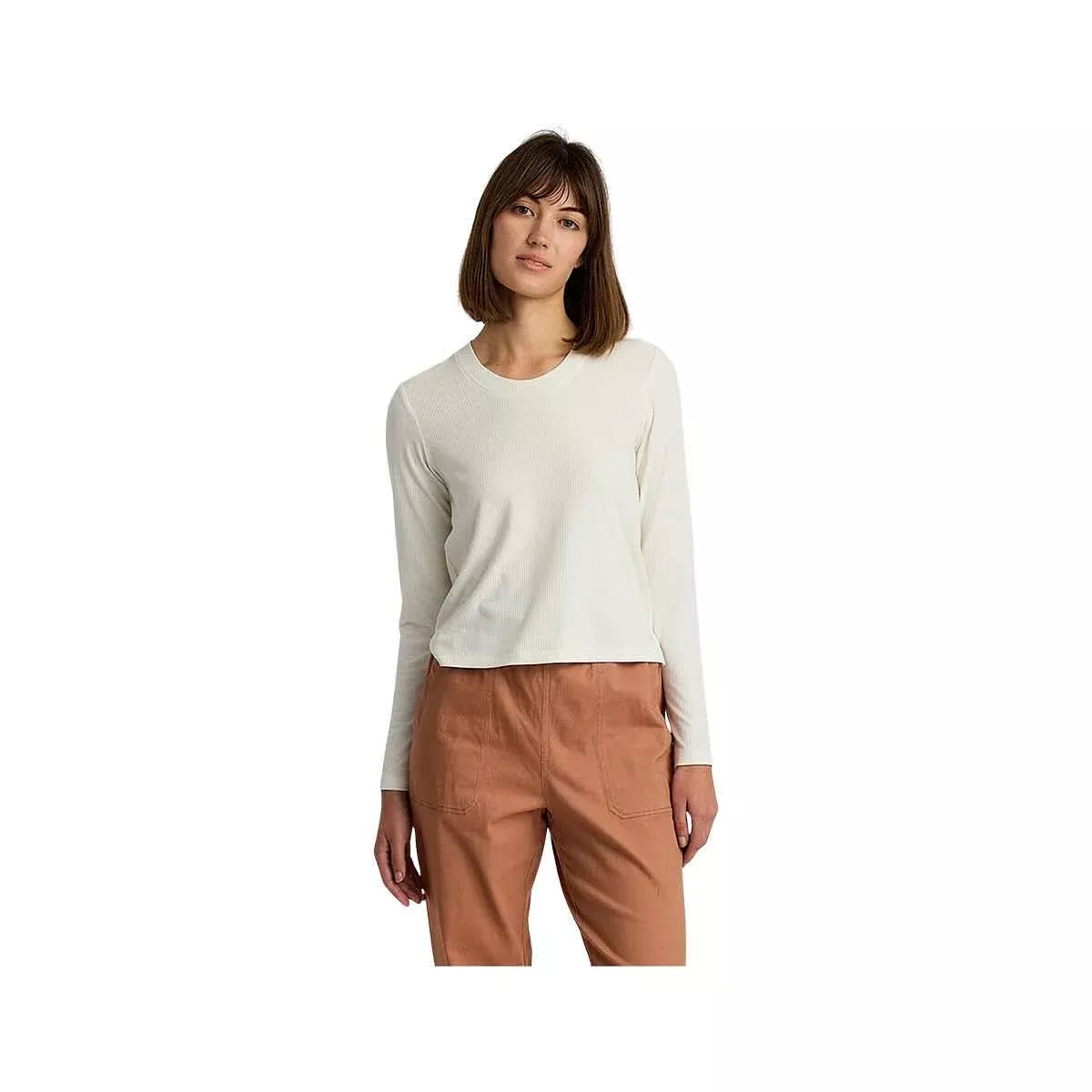 Free Fly Women's Ribbed Bamboo Long Sleeve Top