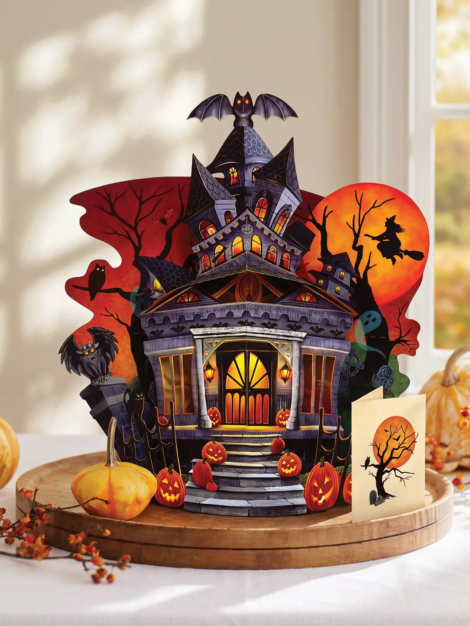 FreshCut Paper - Haunted House Pop-Up Card