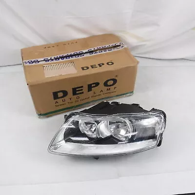 Front Left Drivers Side Halogen Headlight Assy for 2005-2008 Audi A6 346-1102L-A